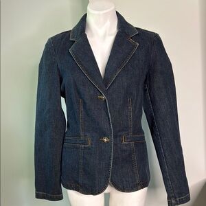 NWT L.L. Bean Fitted Jean Jacket size 10 women